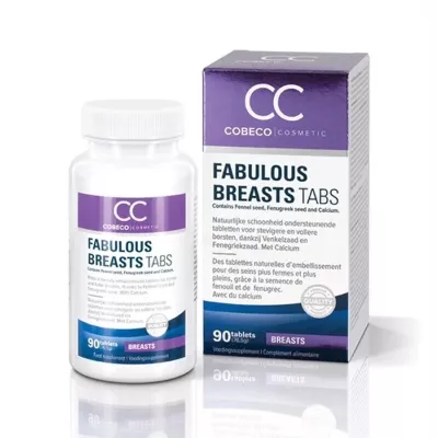 荷蘭 Cobeco CC Fabulous Breasts Tabs 天然豐胸丸 90粒